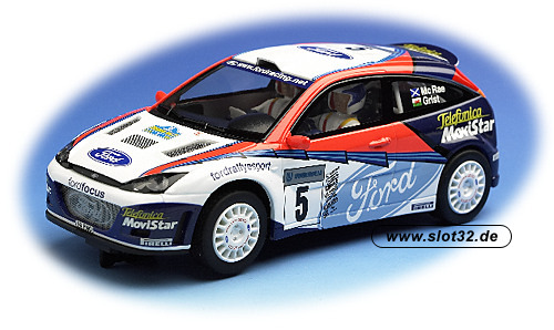 SCALEXTRIC Ford Focus WRC Ford # 5
